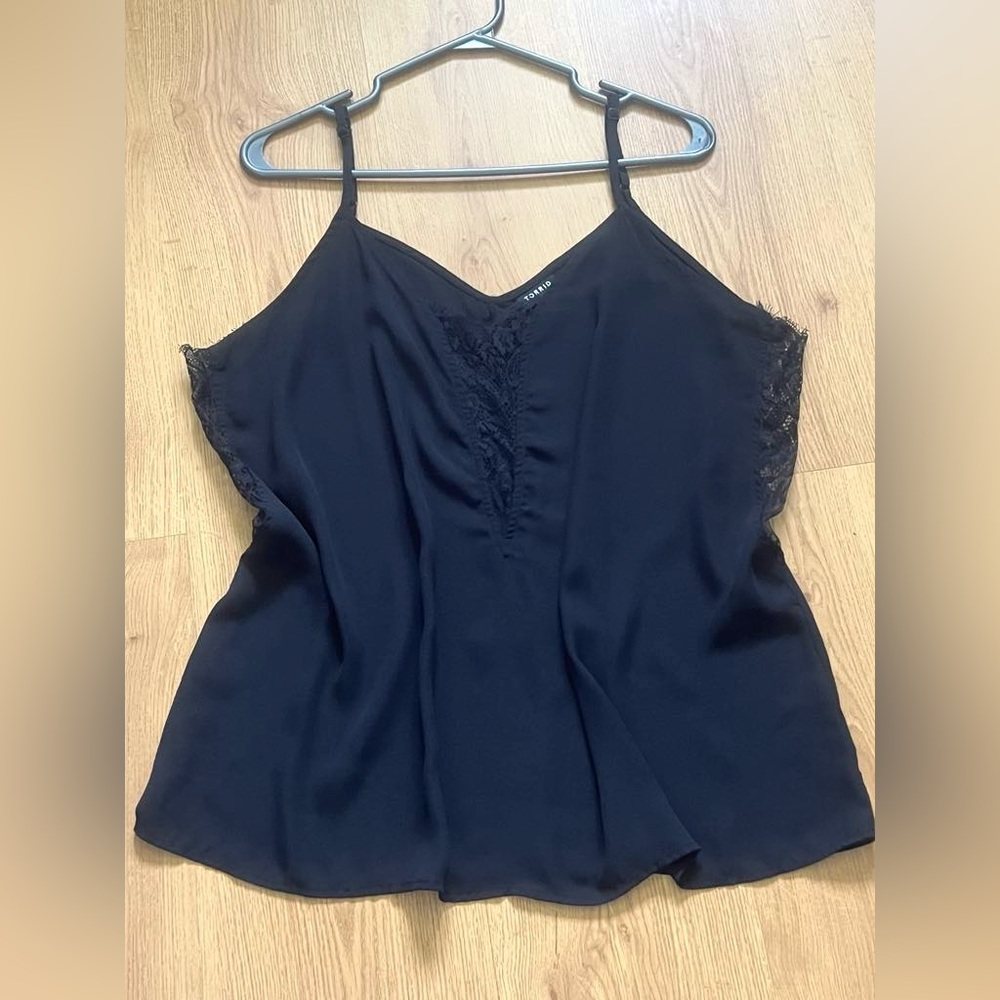 Torrid Black Sleeveless Camisole